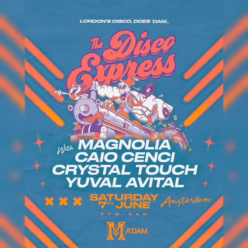 Madam by Night invites: The Disco Express